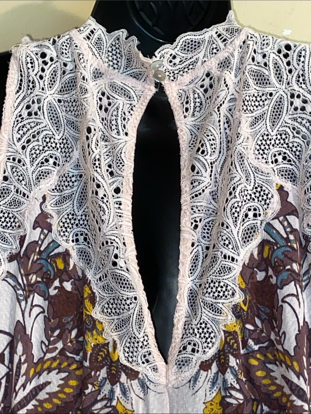 MARSHA PINK LACE SLIP DRESS NWT Intimately Free People Feminine Floral - Picture 3 of 8